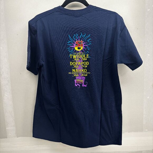 New The String Cheese Incident Red Rocks 2016 Medium Pycadellic Jam Band Navy - Picture 4 of 5